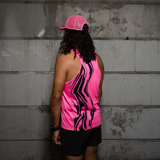 All Out Men's Singlet- Bolt