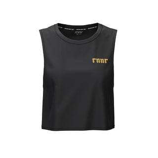 Women's Muscle Tee: Jet Black