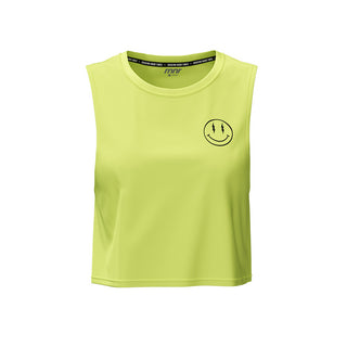 Women's Muscle Tee: Sunny Lime