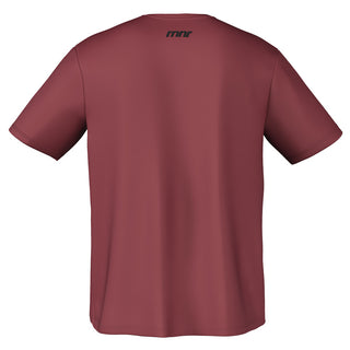 Men's Running Tee- Cabernet